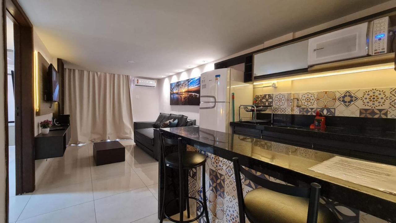 Flat Com 2 Quartos - Beira Mar Da De Cabo Branco - Flat Ambassador - Flat Particular Joao Pessoa